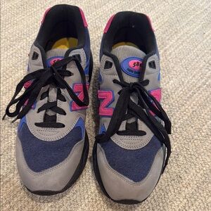 New Balance Gray and Pink Athletic Shoes